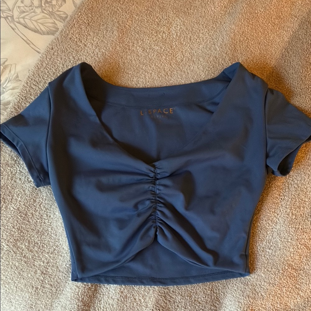 L*Space Warren Women's Ruched Crop Top